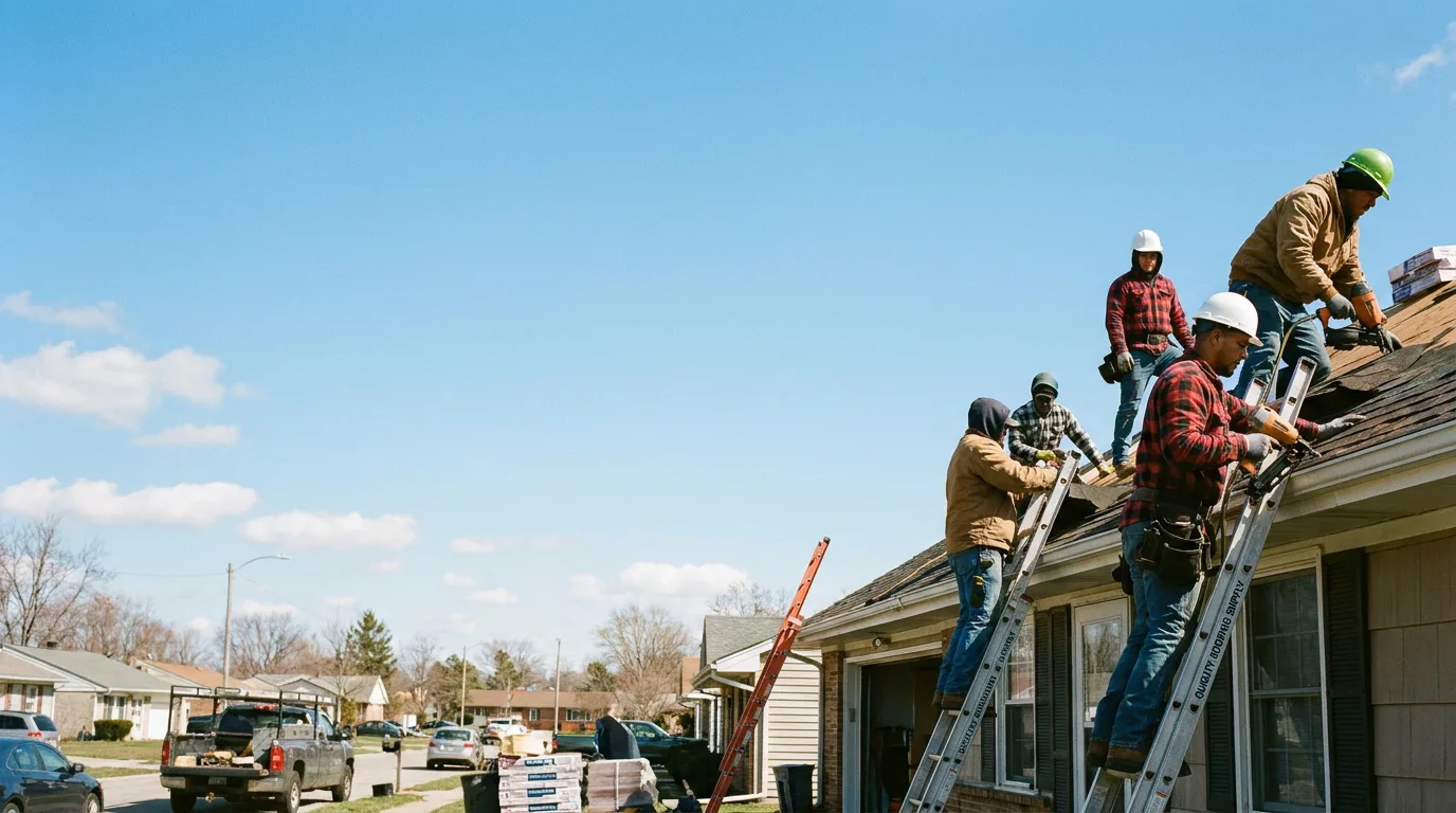 Roofing in Temple, ME near me